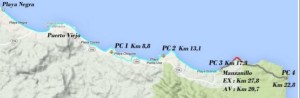 stage 5 route, beach, single track, forest, la Transtica, costa rica, ultra trail
